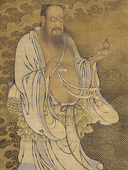 Zhongli Quan Crossing the Ocean (detail), 1368–1644. CMA, 1976.13