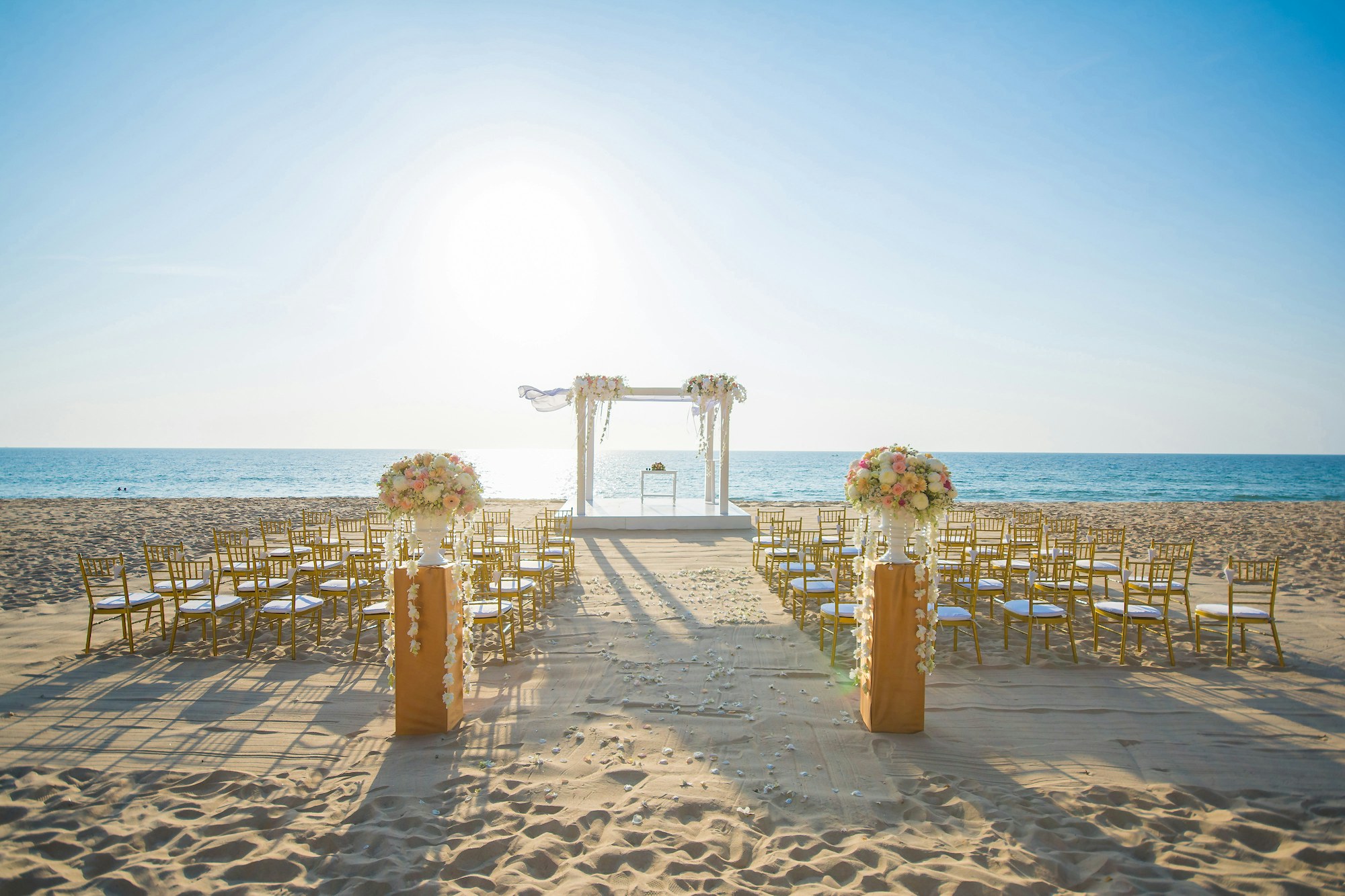 Beach wedding