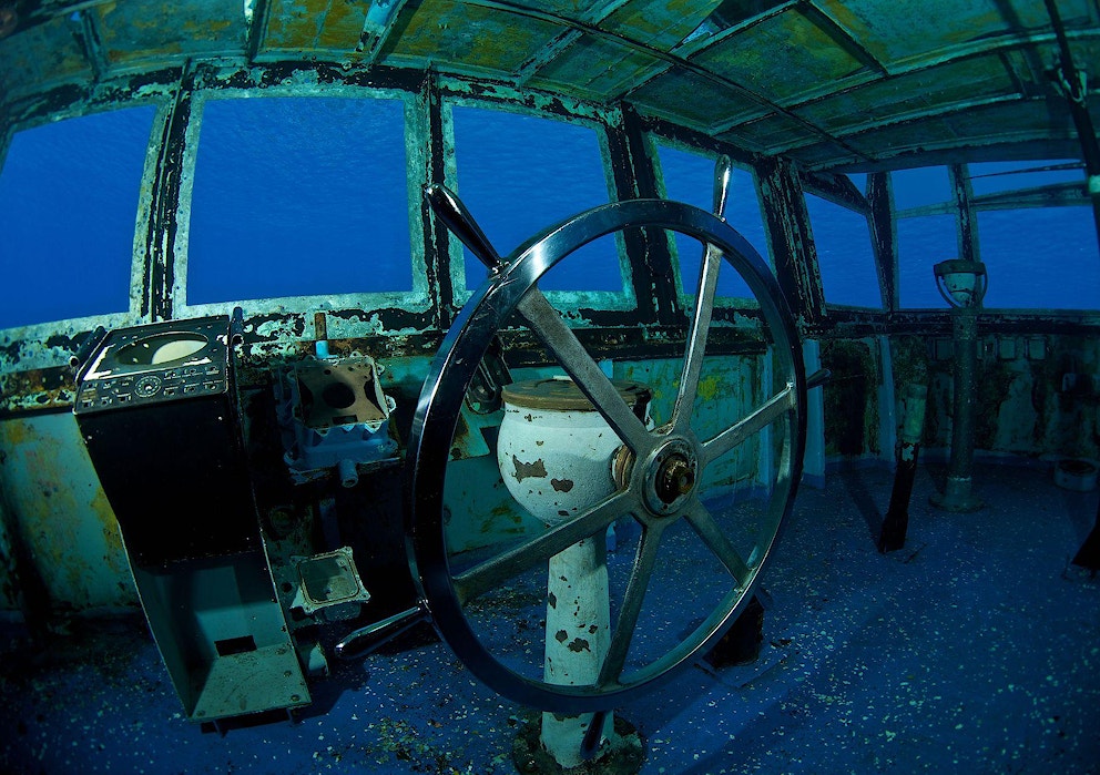 Kittiwake wheelhouse