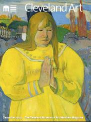 COVER: Oil on canvas by Paul Gauguin of Young Christian Cirl (Bretonne en Priere)
