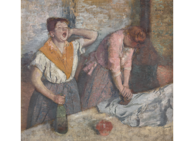 Repasseuses, 1884–86. Edgar Degas 