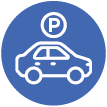 Membership benefit icon for parking